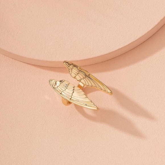 3/$33 Gold Wings Ring - Picture 3 of 6